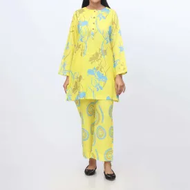 2PC- Printed Khaddar Suit PW9125