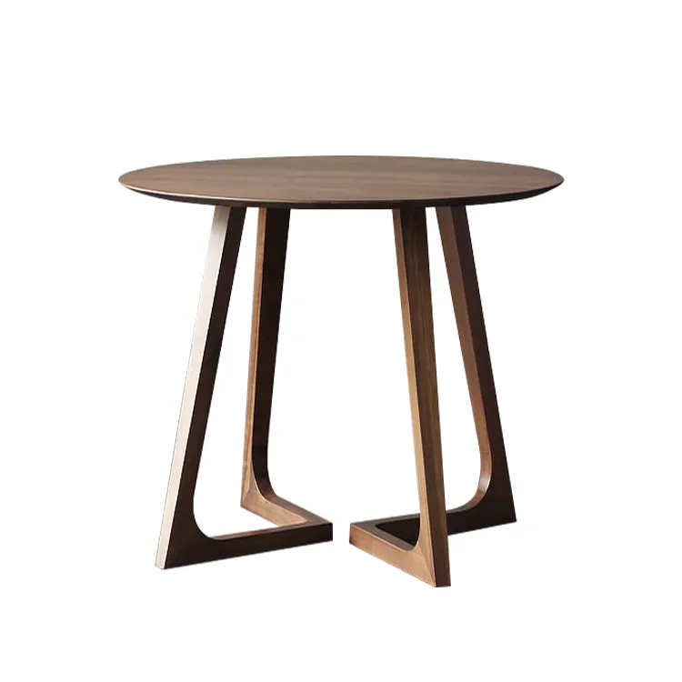 Ash Wood Round Dining Table