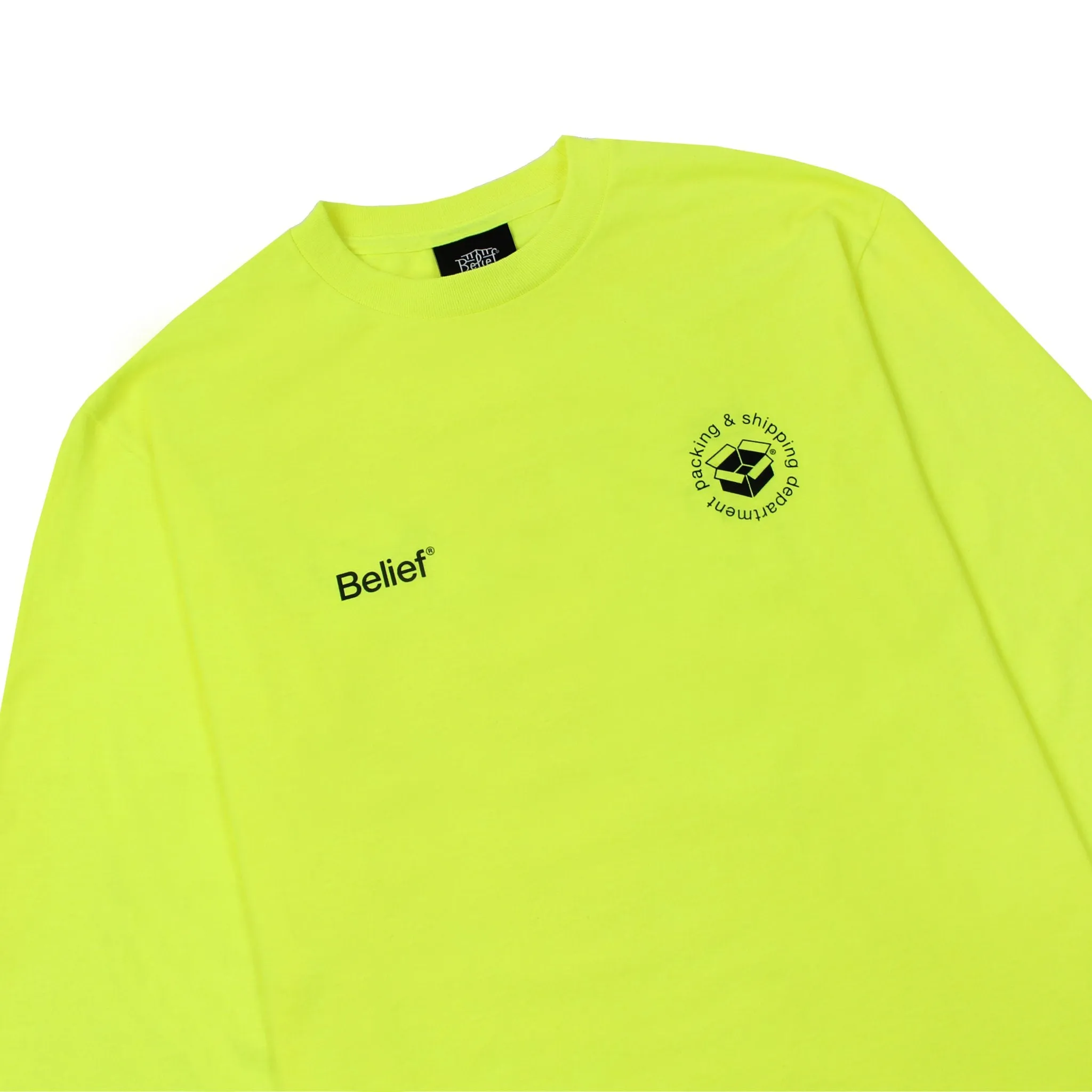 Belief NYC Logistics L/S Tee Highlighter