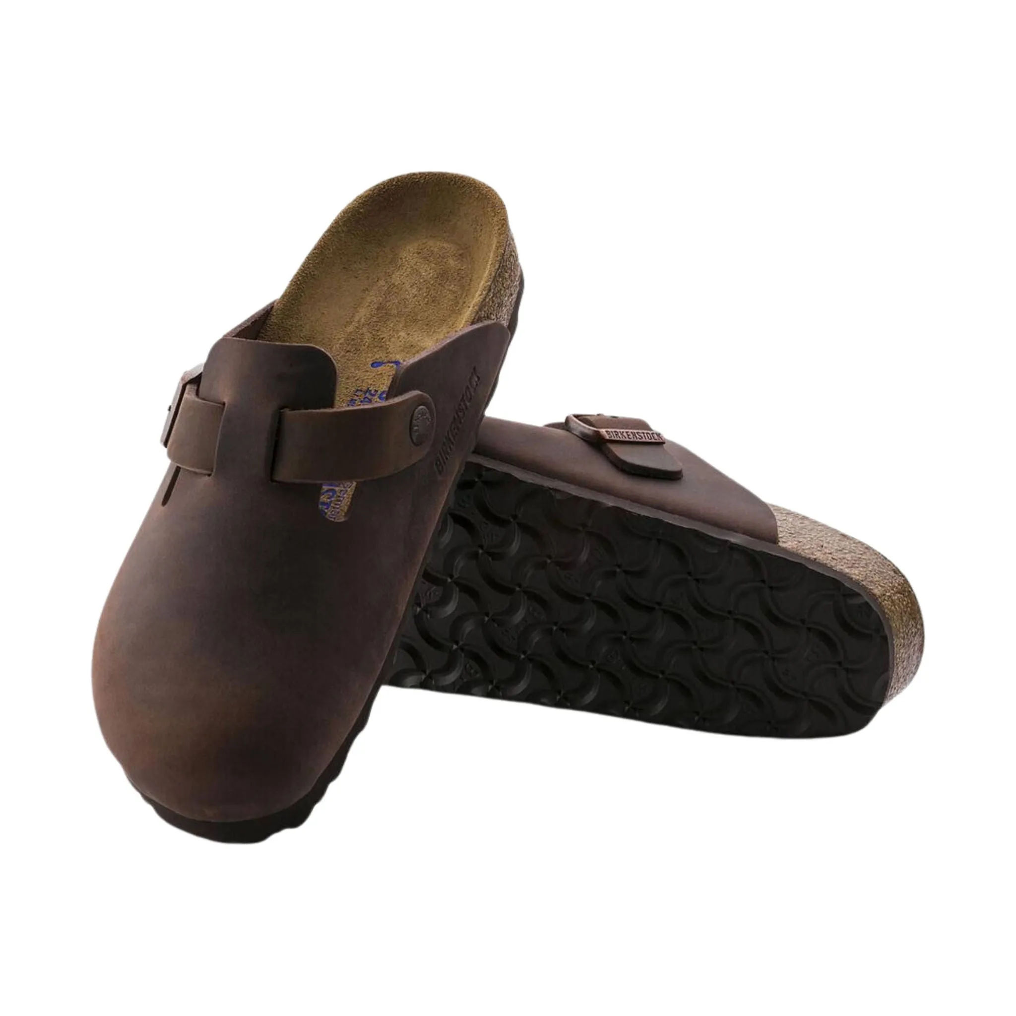 Birkenstock Boston Soft Footbed - Oiled Leather Habana