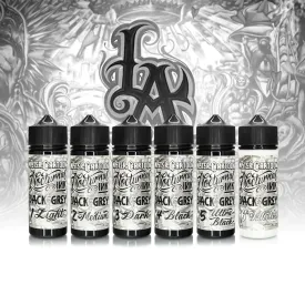 Bishop x Mister Cartoon Nocturnal Ink - Black & Grey 4oz 6 Bottle Ink Set