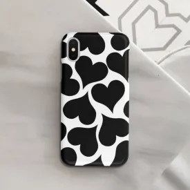 Black Hearts Hard Case