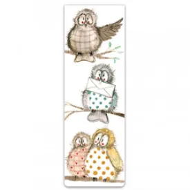 BM64 Hooters Magnetic Bookmark By Alex Clark Art