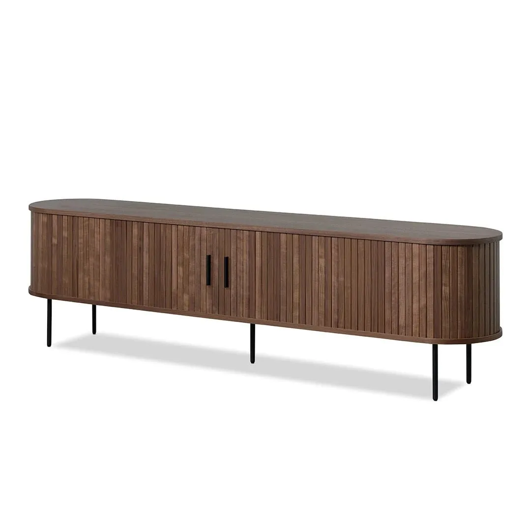 Brooke TV Entertainment Unit 2m - Walnut