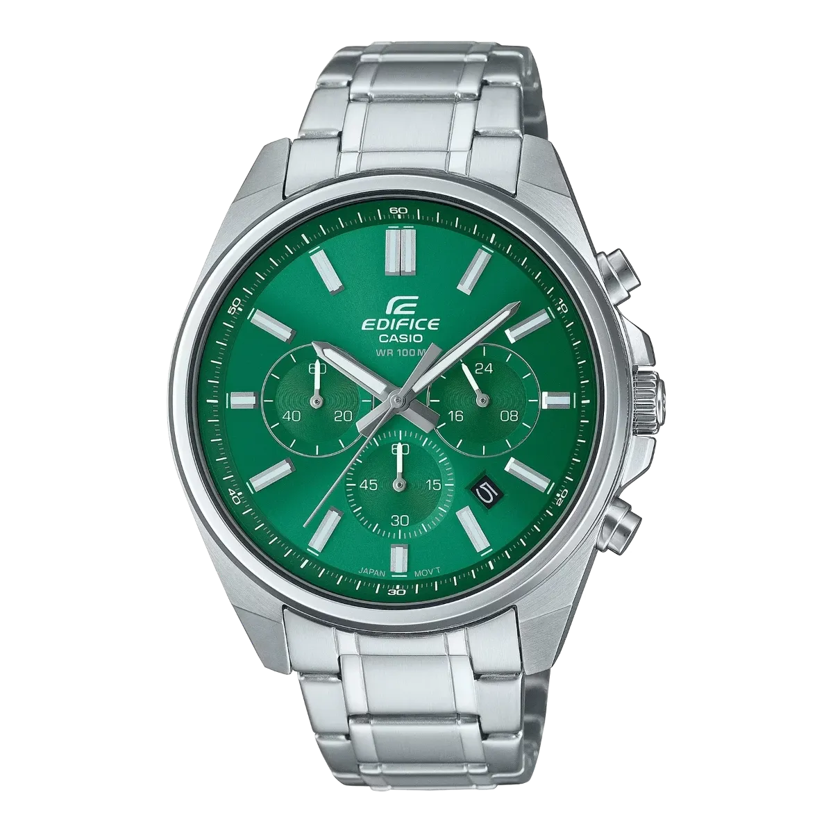 Casio Edifice Green Dial Chronograph Men's Watch| EFV-650D-3AVUDF