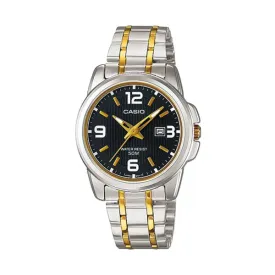 Casio Enticer Two-Tone Black Dial Women's Watch LTP-1314SG-1AVDF