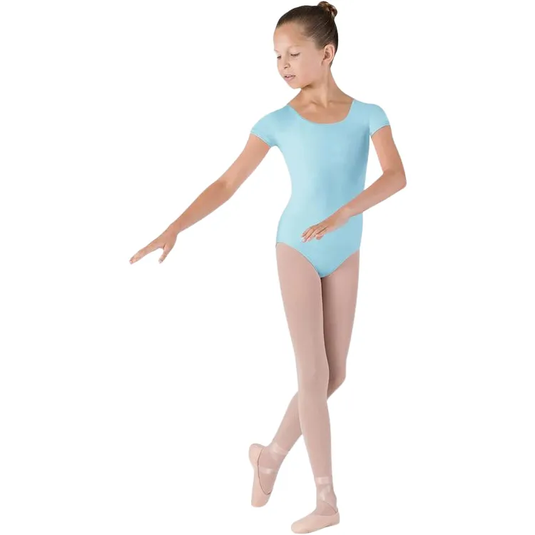 Child Basic Cap Sleeve Leotard