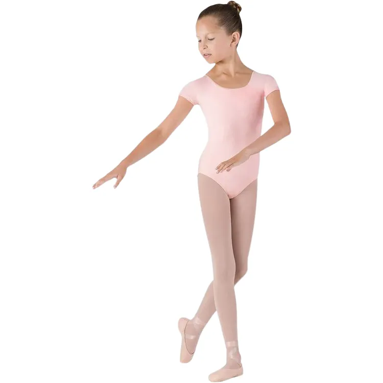 Child Basic Cap Sleeve Leotard