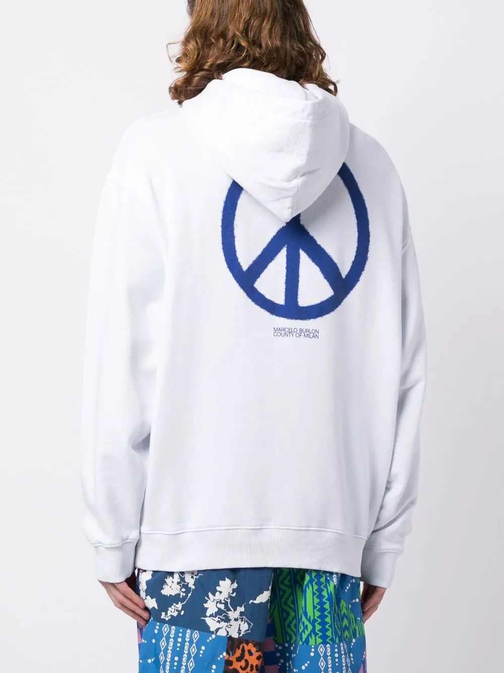 County Peace Printed Hoodie