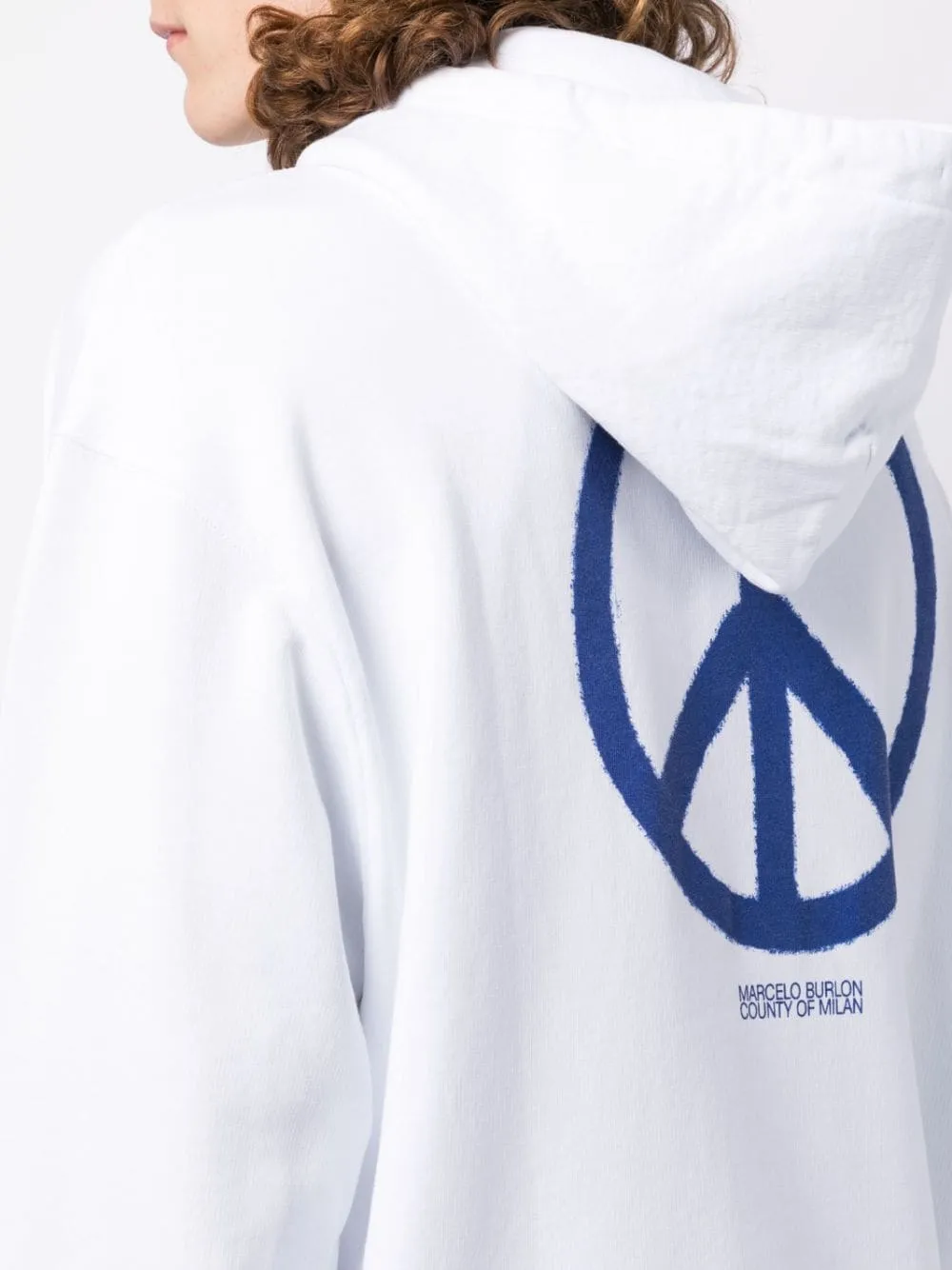 County Peace Printed Hoodie