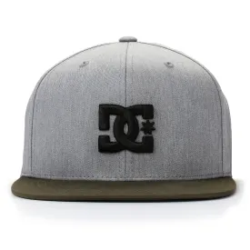 DC Snappy Snapback - Heather Grey / Olive