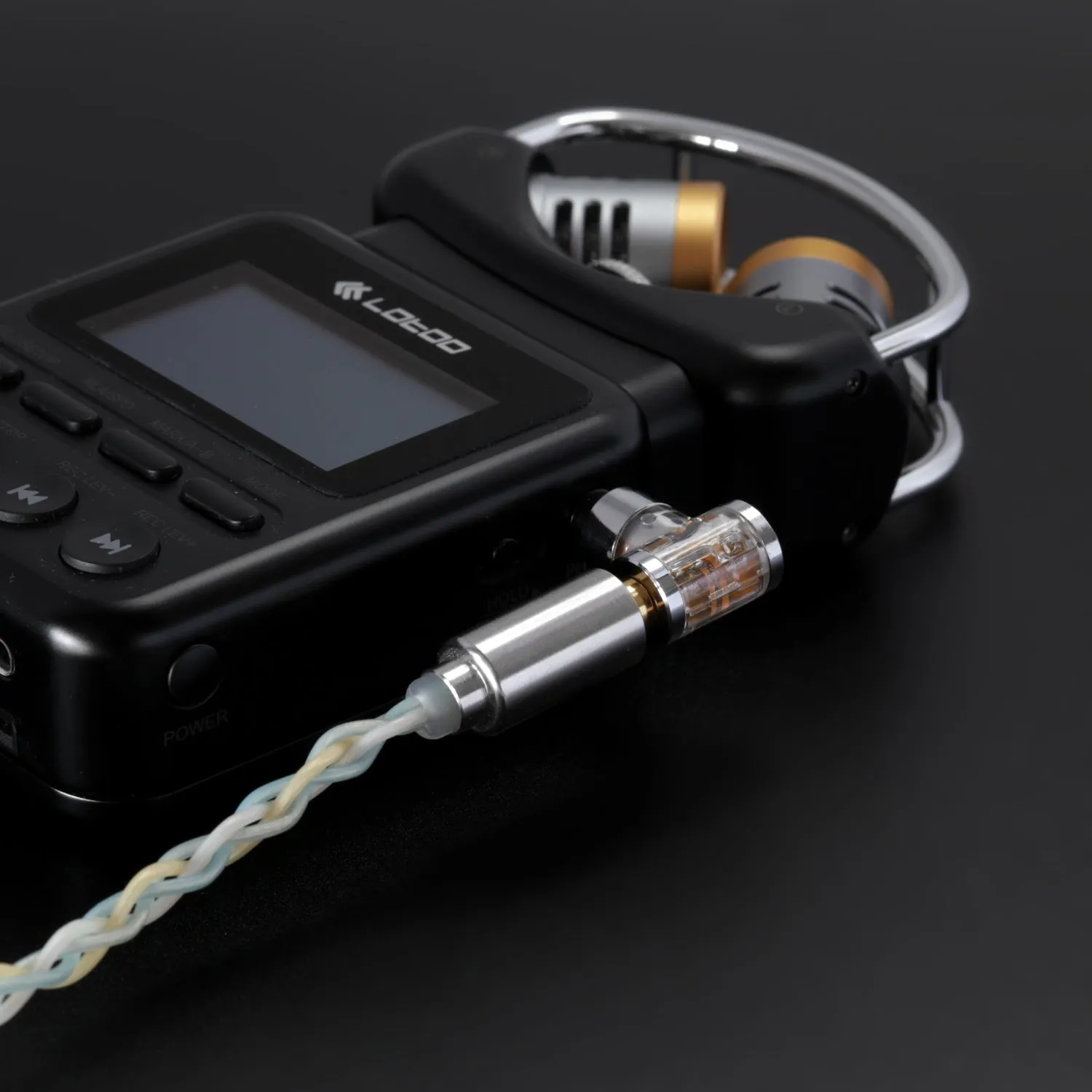 ddHiFi DJ35AR & DJ44AR Rhodium Plated 2.5mm Female to 3.5mm & 4.4mm Male Adapter
