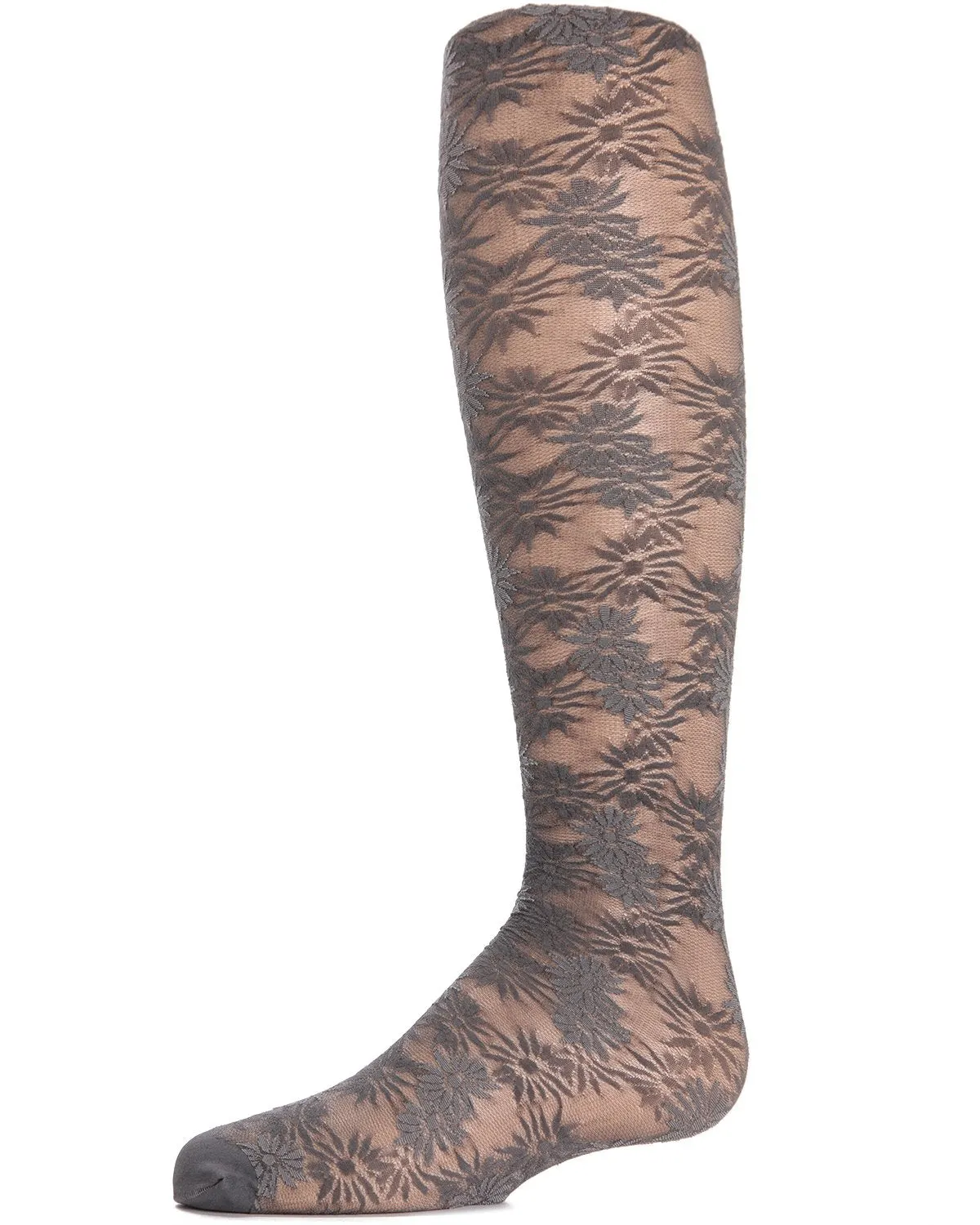 Girls' Flower Bunches Sheer Tights