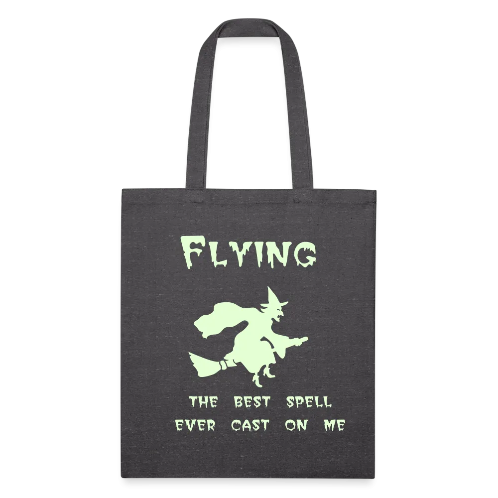 Halloween Glow in the Dark Recycled Tote Bag