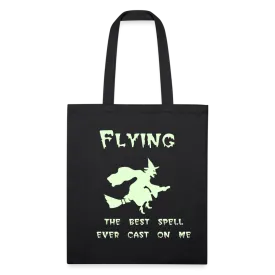 Halloween Glow in the Dark Recycled Tote Bag