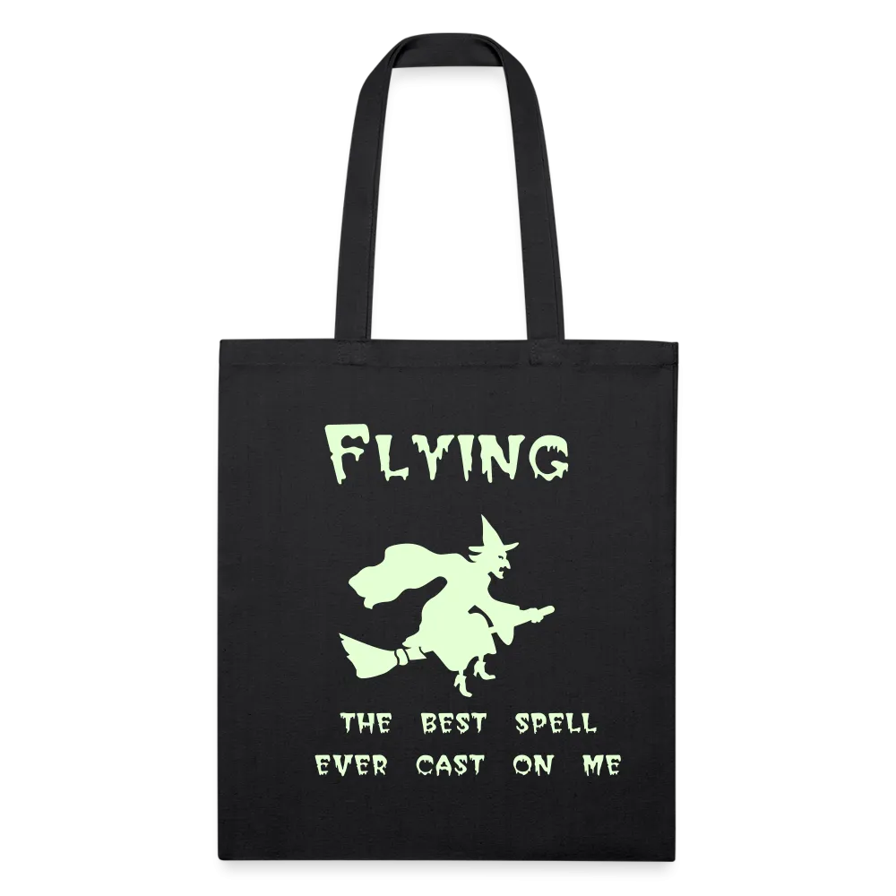 Halloween Glow in the Dark Recycled Tote Bag