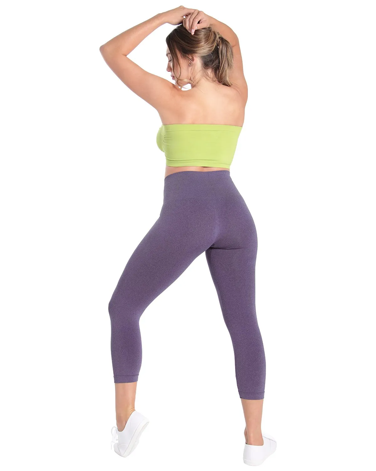 High-Waist Control Seamless Shapewear Leggings