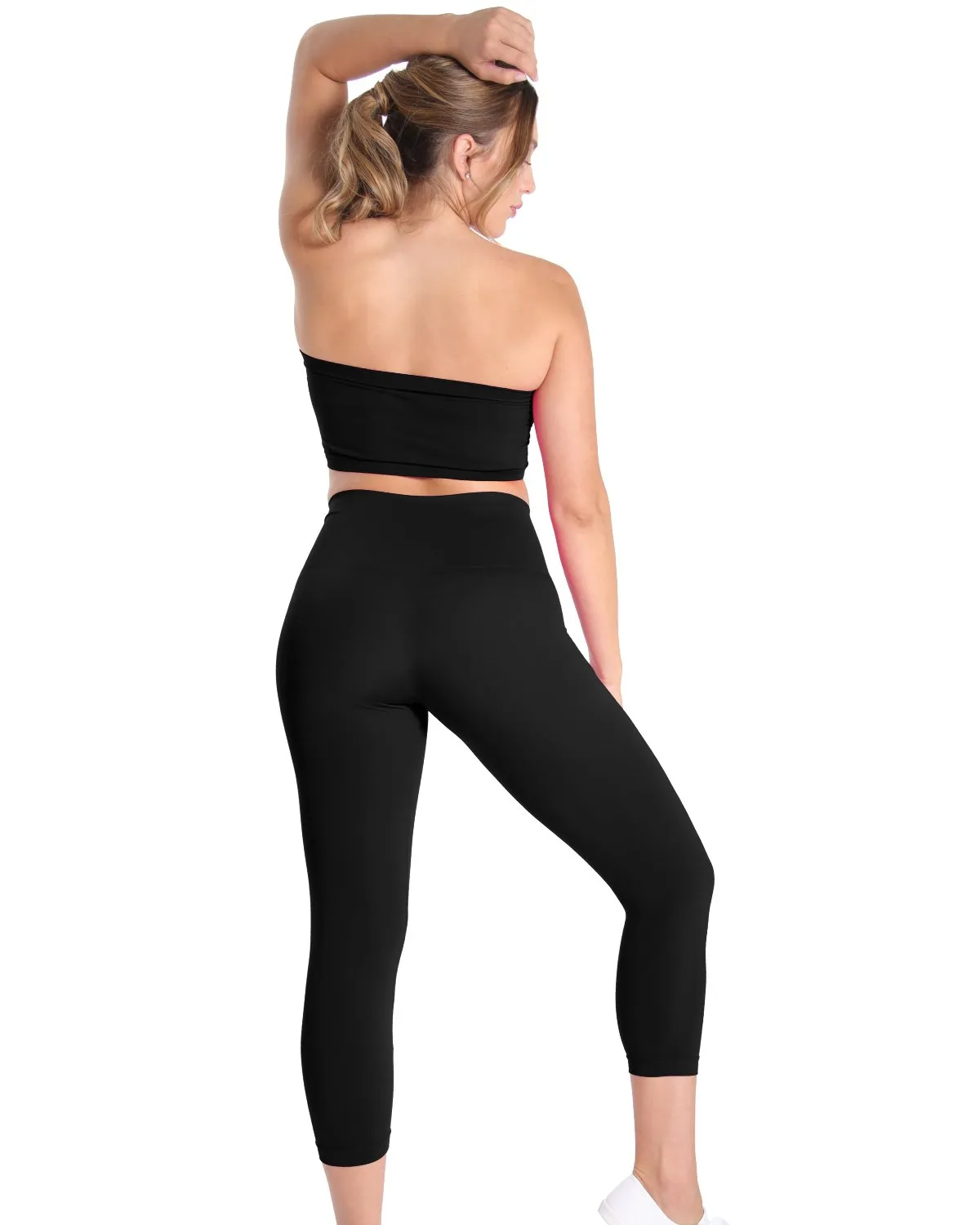 High-Waist Control Seamless Shapewear Leggings