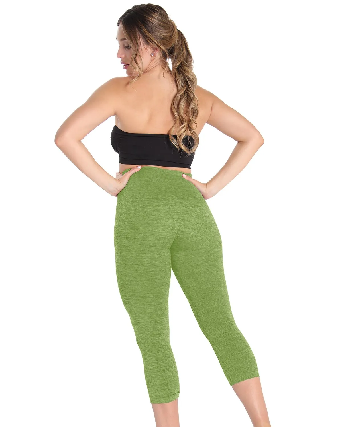 High-Waist Control Seamless Shapewear Leggings