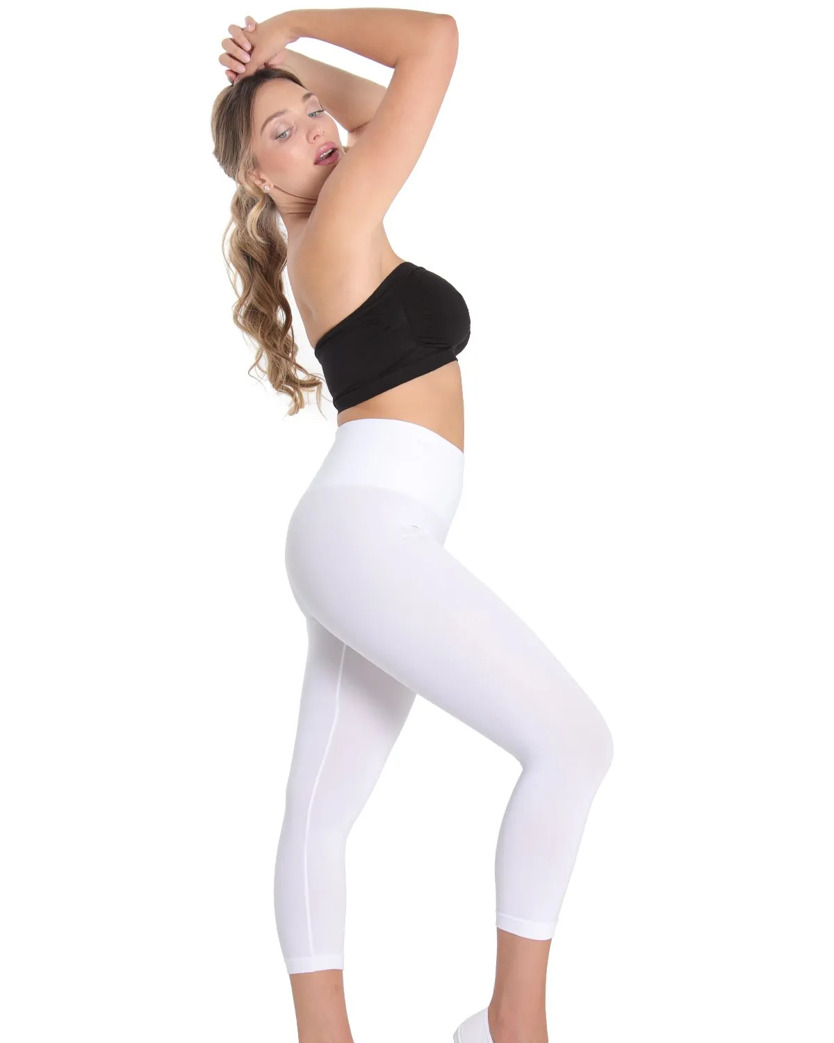 High-Waist Control Seamless Shapewear Leggings