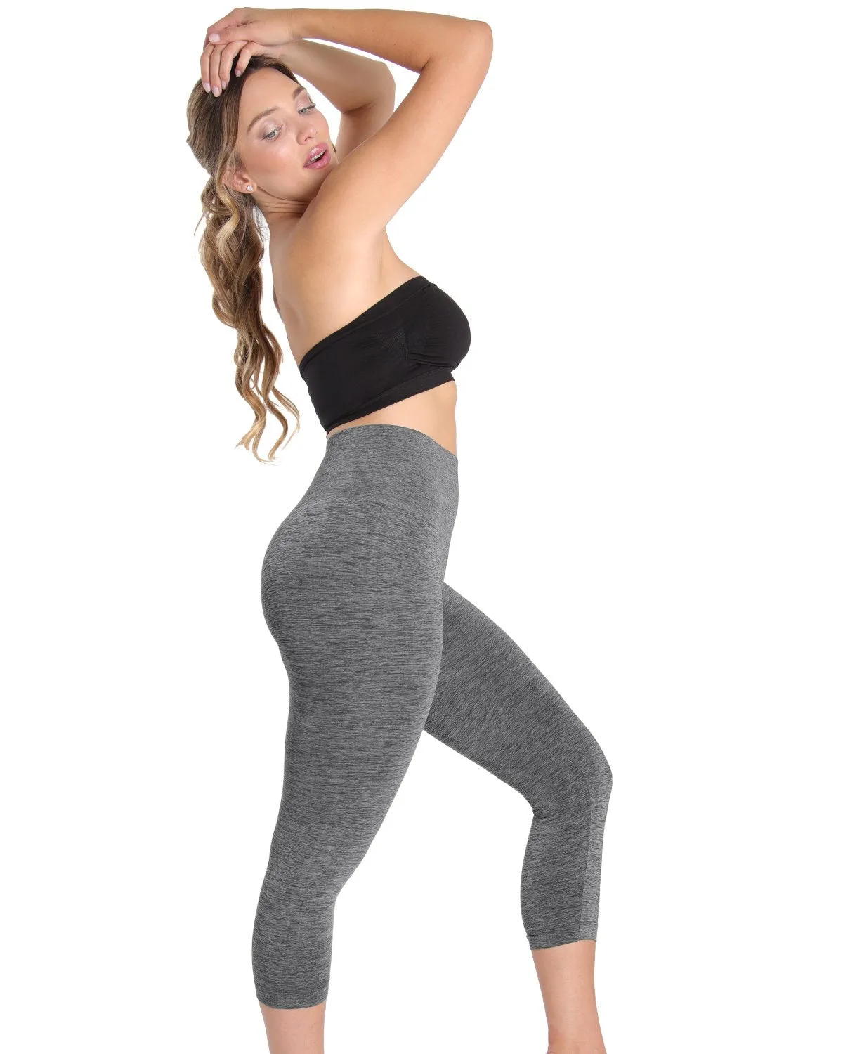 High-Waist Control Seamless Shapewear Leggings