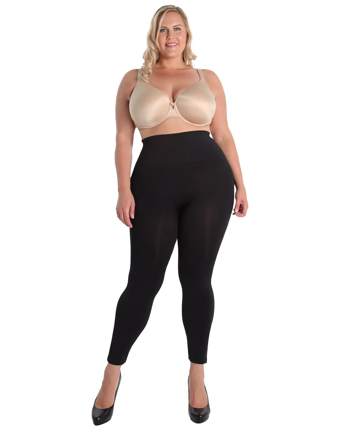 High-Waist Control Seamless Shapewear Leggings