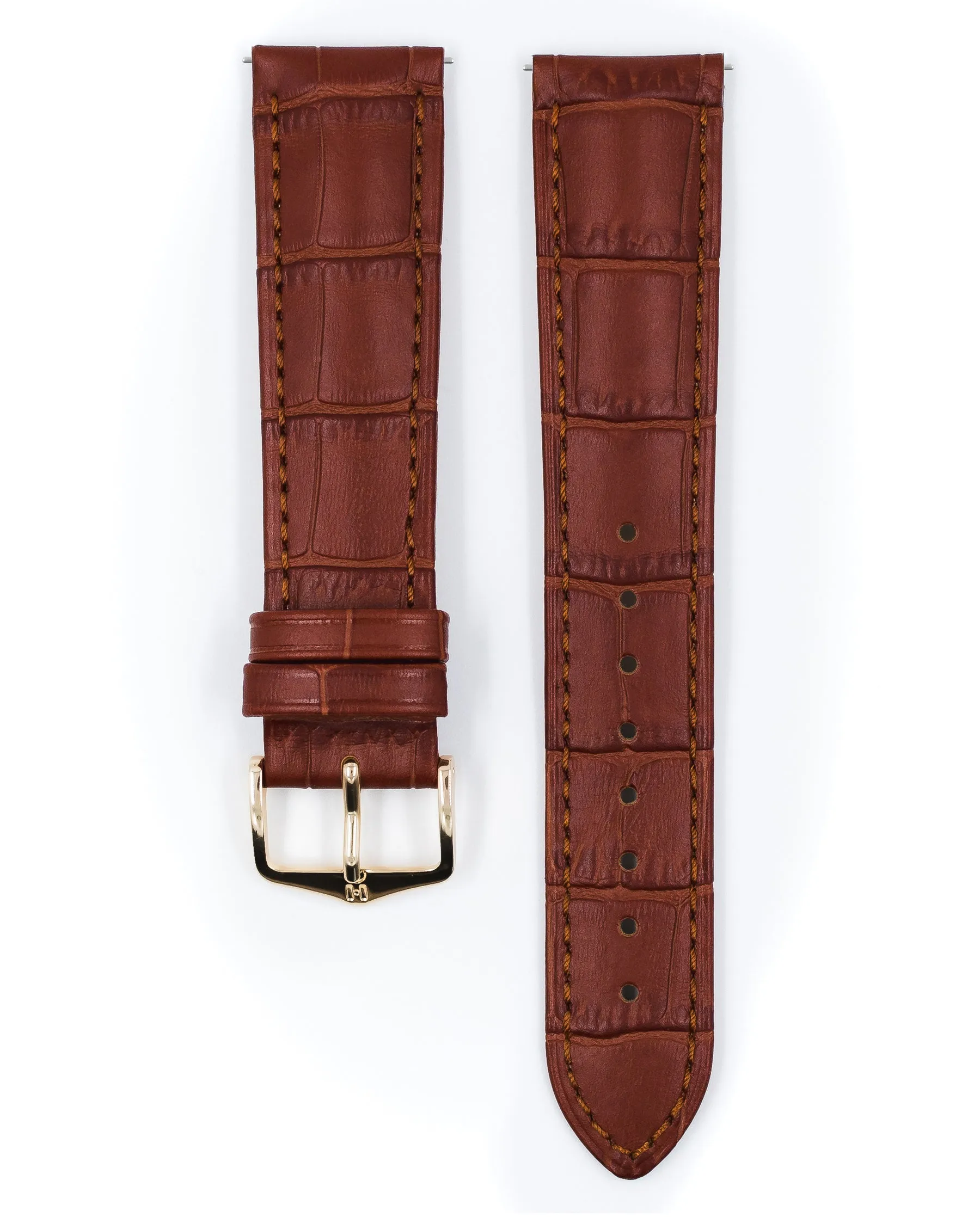 HIRSCH DUKE Alligator Embossed Calfskin Watch Strap  010 28