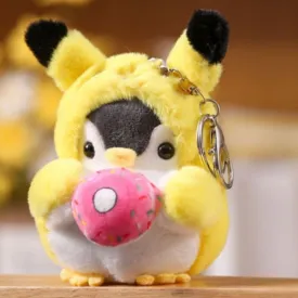 Kawaii Cute Penguin Doll Plush Keychain