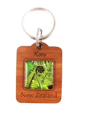 Koru Keyring