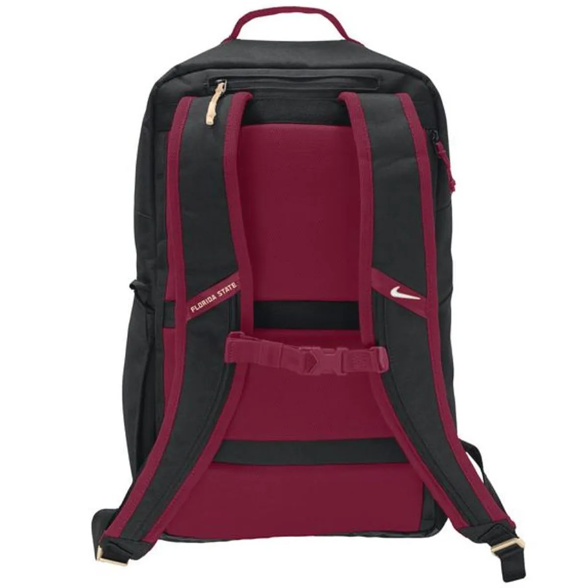 Nike Seminole Logo/Florida State Seminoles Utility Speed Backpack - Black/Garnet