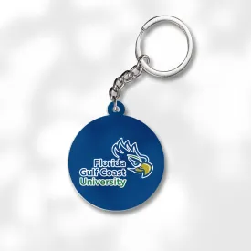 Pack 3 Florida Gulf Coast University Keychains