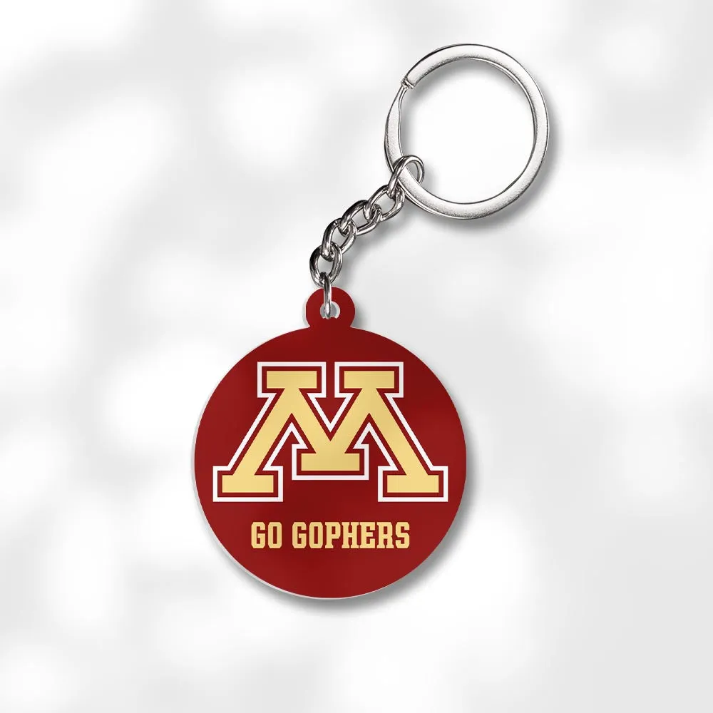 Pack 3 University of Minnesota Keychains