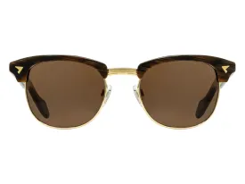 Sirmont Chocolate Gold Brown Nylon Lens