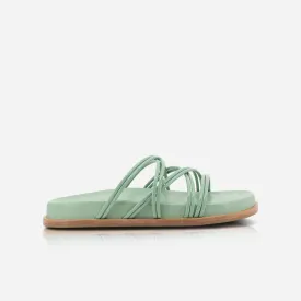 St Tropez Footbed Patent Teal