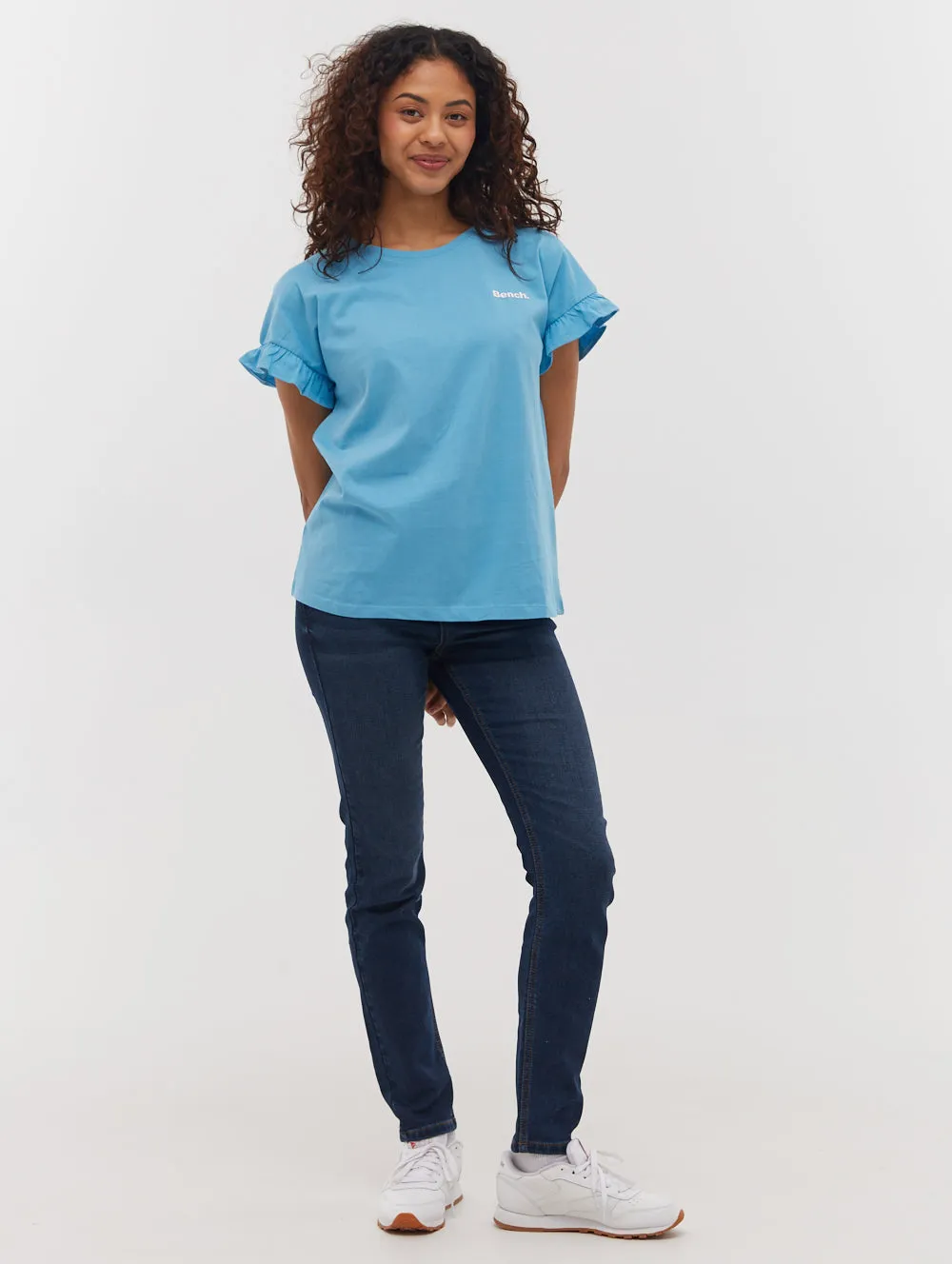 Velmina Ruffle Sleeve T-Shirt